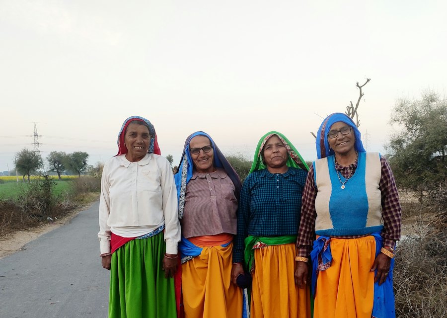 A group of women